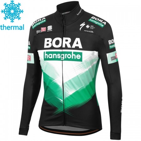 Maillot vélo 2020 Bora-Hansgrohe Hiver Thermal Fleece N001